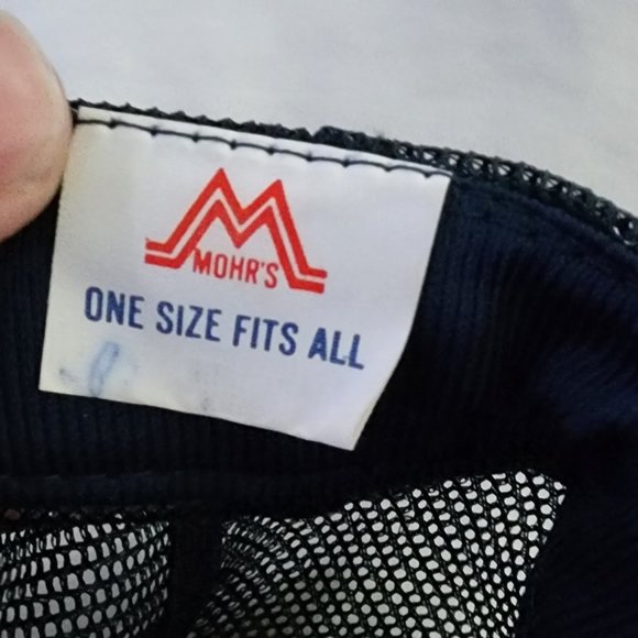 Comedy Hat (Great Condition) (Navy Blue, with pink pin) (One Size) - Picture 2 of 2